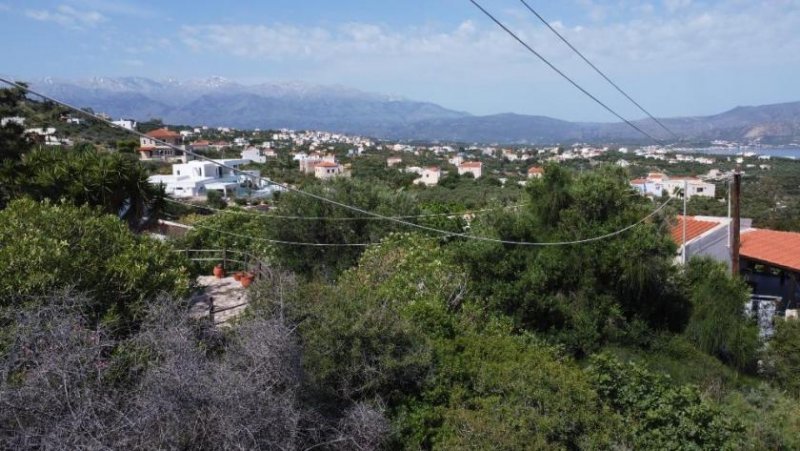 Kokkino Chorio Kreta, Kokkino Chorio: Grundstück mit Meerblick und Bergblick zu verkaufen Grundstück kaufen